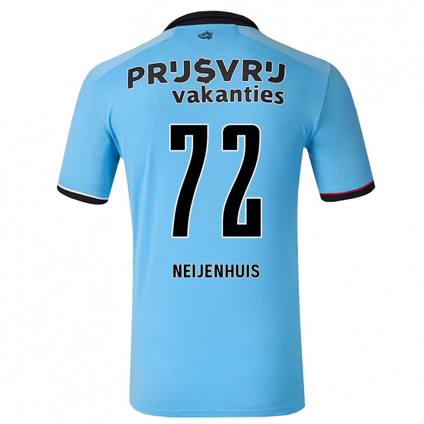 Danxen Męski Kelvin Neijenhuis #72 Głęboki Niebieski Czarny Czerwony Wyjazdowa Koszulka 2026/27 Koszulki Klubowe