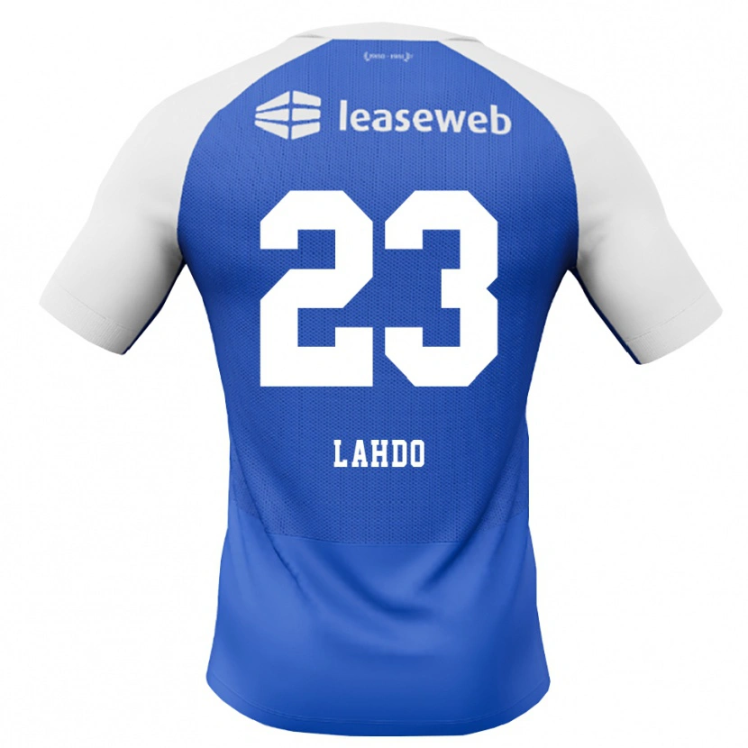 Danxen Męski Mayckel Lahdo #23 Niebieski Królewski Czerwony Biały Wyjazdowa Koszulka 2026/27 Koszulki Klubowe