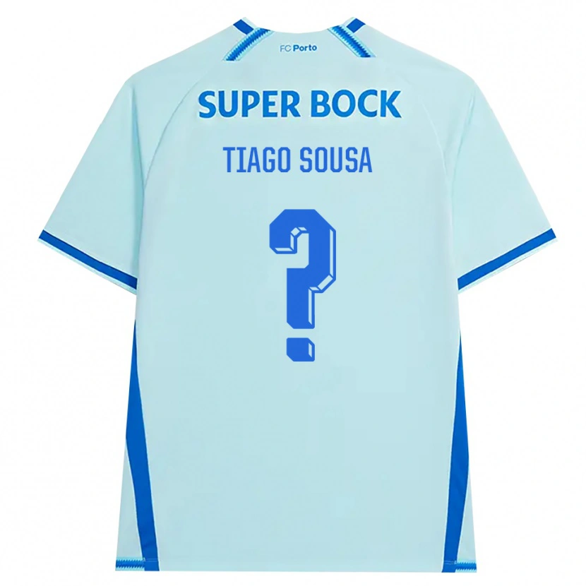 Danxen Męski Tiago Sousa #0 Jasny Cyjan Niebieski Trzeci Komplet Koszulka 2026/27 Koszulki Klubowe