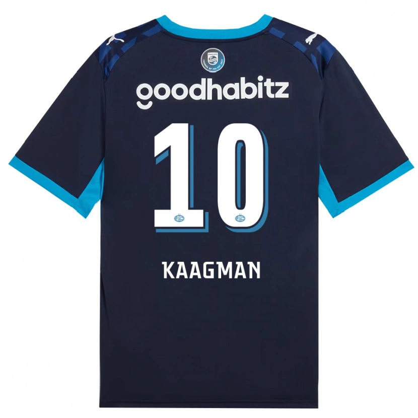 Danxen Męski Inessa Kaagman #10 Niebieski Królewski Niebieski Trzeci Komplet Koszulka 2026/27 Koszulki Klubowe