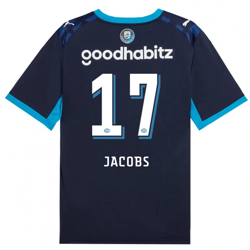 Danxen Męski Lore Jacobs #17 Niebieski Królewski Niebieski Trzeci Komplet Koszulka 2026/27 Koszulki Klubowe