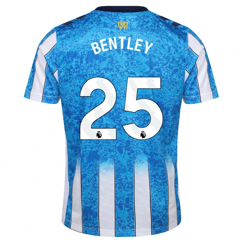 Danxen Męski Daniel Bentley #25 Biały Niebieski Pomarańczowy Domowa Koszulka 2026/27 Koszulki Klubowe