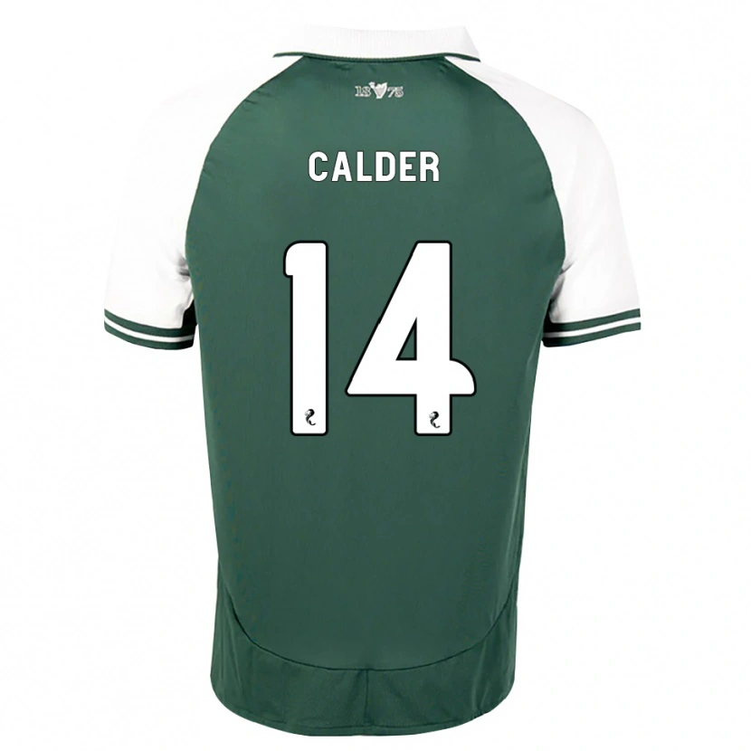 Danxen Kobiety Owen Calder #14 Zielony Morze Biały Domowa Koszulka 2026/27 Koszulki Klubowe