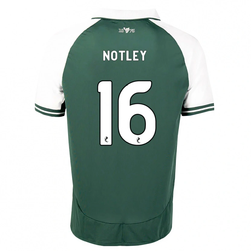 Danxen Kobiety Ellis Notley #16 Zielony Morze Biały Domowa Koszulka 2026/27 Koszulki Klubowe
