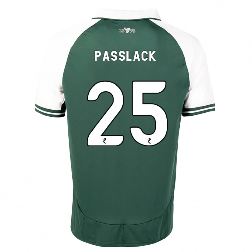 Danxen Kobiety Felix Passlack #25 Zielony Morze Biały Domowa Koszulka 2026/27 Koszulki Klubowe