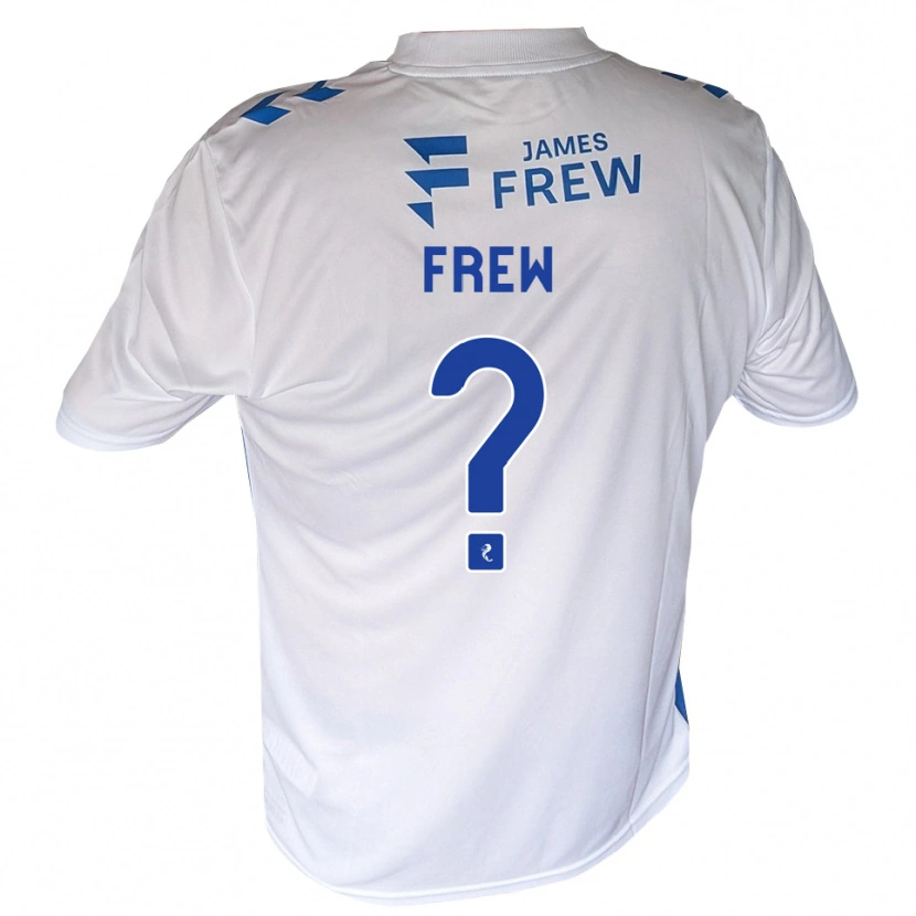 Danxen Kobiety Tony Frew #0 Królewski Niebieski Biały Domowa Koszulka 2026/27 Koszulki Klubowe