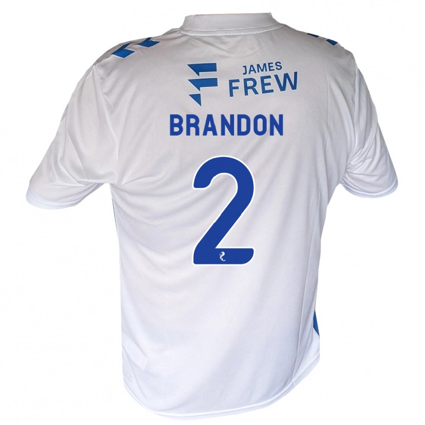 Danxen Kobiety Jamie Brandon #2 Królewski Niebieski Biały Domowa Koszulka 2026/27 Koszulki Klubowe