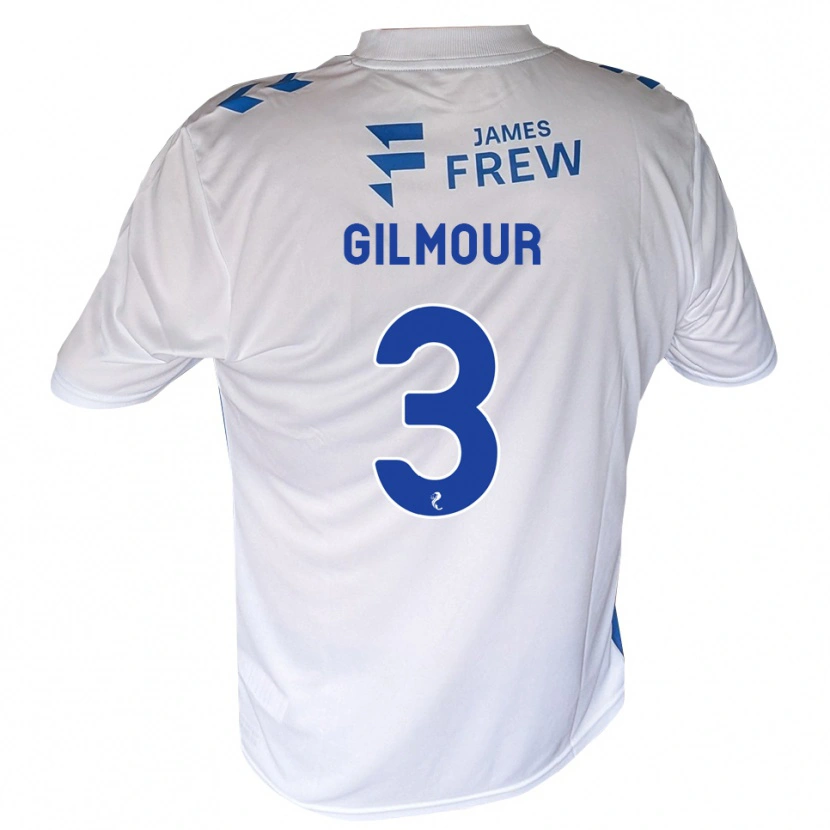 Danxen Kobiety Josh Gilmour #3 Królewski Niebieski Biały Domowa Koszulka 2026/27 Koszulki Klubowe