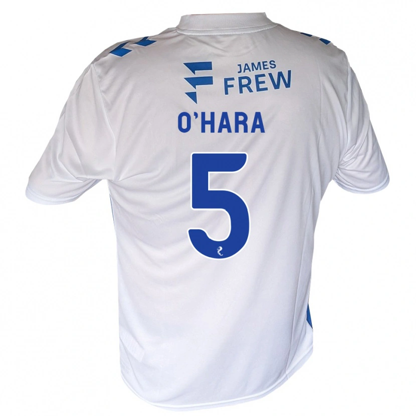 Danxen Kobiety Mark O'hara #5 Królewski Niebieski Biały Domowa Koszulka 2026/27 Koszulki Klubowe