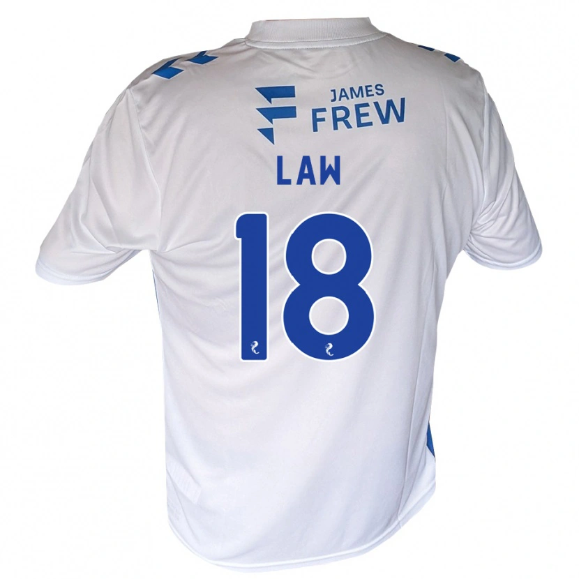 Danxen Kobiety Adam Law #18 Królewski Niebieski Biały Domowa Koszulka 2026/27 Koszulki Klubowe