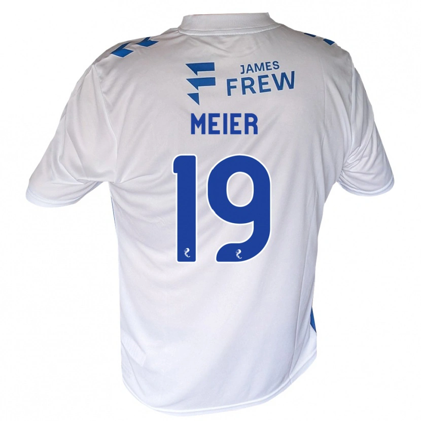 Danxen Kobiety Jonathan Meier #19 Królewski Niebieski Biały Domowa Koszulka 2026/27 Koszulki Klubowe