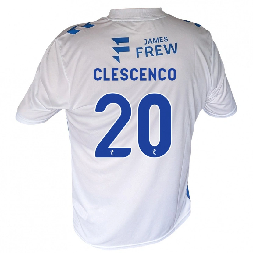 Danxen Kobiety Nicky Clescenco #20 Królewski Niebieski Biały Domowa Koszulka 2026/27 Koszulki Klubowe