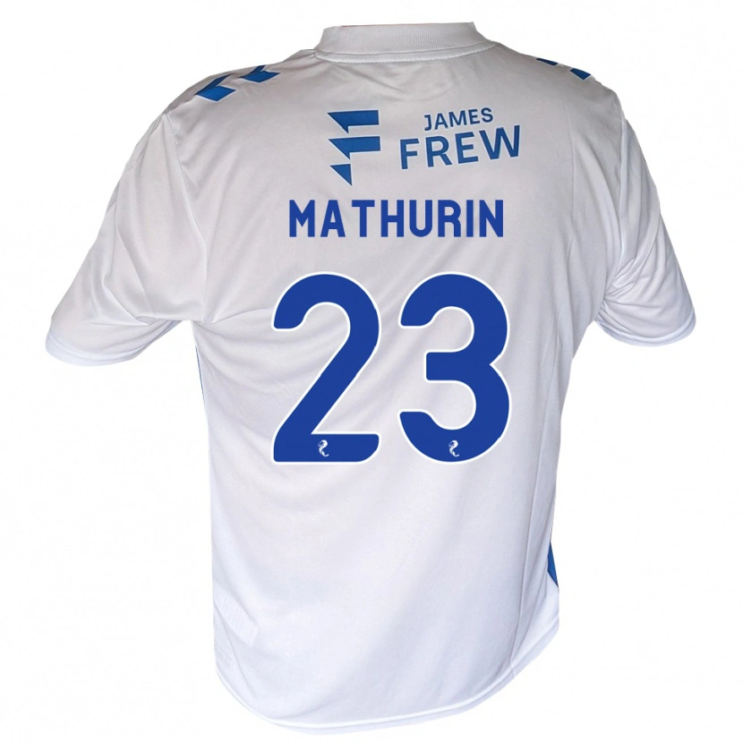 Danxen Kobiety Roshaun Mathurin #23 Królewski Niebieski Biały Domowa Koszulka 2026/27 Koszulki Klubowe