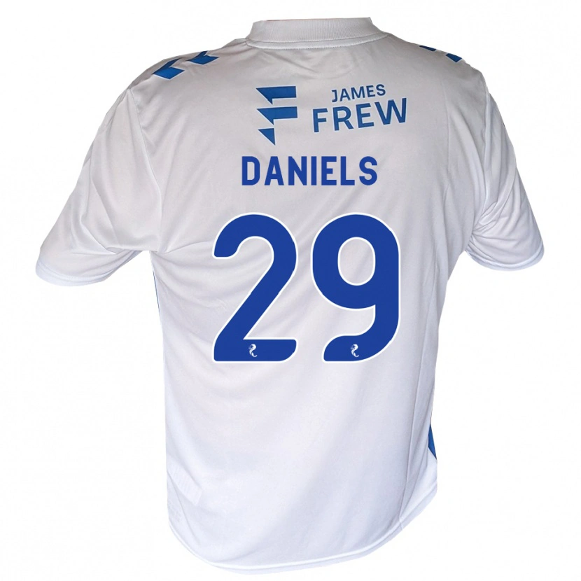Danxen Kobiety Djenairo Daniels #29 Królewski Niebieski Biały Domowa Koszulka 2026/27 Koszulki Klubowe