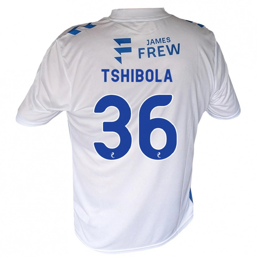 Danxen Kobiety Aaron Tshibola #36 Królewski Niebieski Biały Domowa Koszulka 2026/27 Koszulki Klubowe