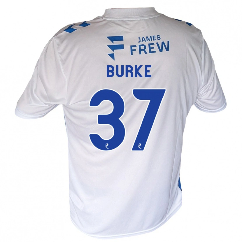 Danxen Kobiety Cole Burke #37 Królewski Niebieski Biały Domowa Koszulka 2026/27 Koszulki Klubowe