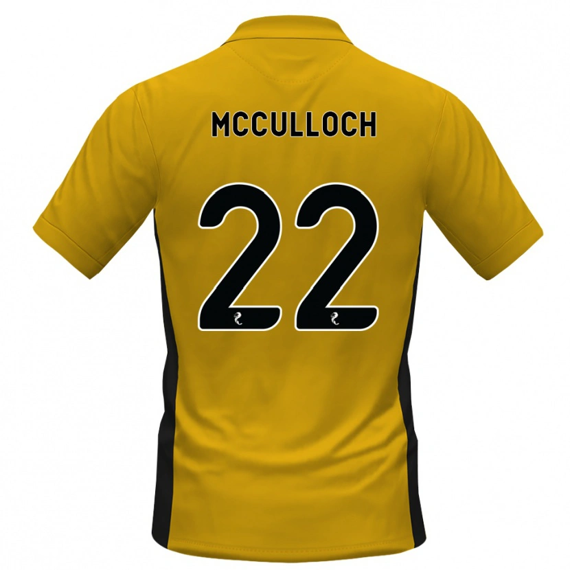 Danxen Kobiety Seren Mcculloch #22 Pomarańczowy Czarny Domowa Koszulka 2026/27 Koszulki Klubowe