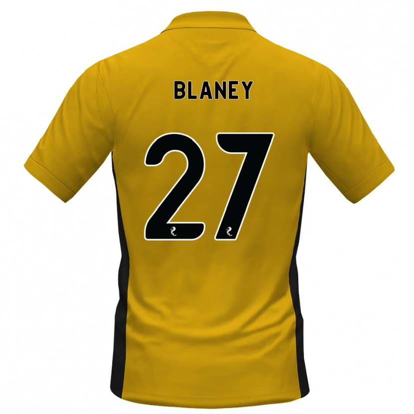 Danxen Kobiety Shane Blaney #27 Pomarańczowy Czarny Domowa Koszulka 2026/27 Koszulki Klubowe