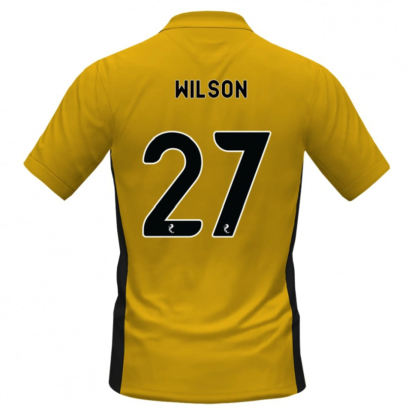 Danxen Kobiety Danny Wilson #27 Pomarańczowy Czarny Domowa Koszulka 2026/27 Koszulki Klubowe