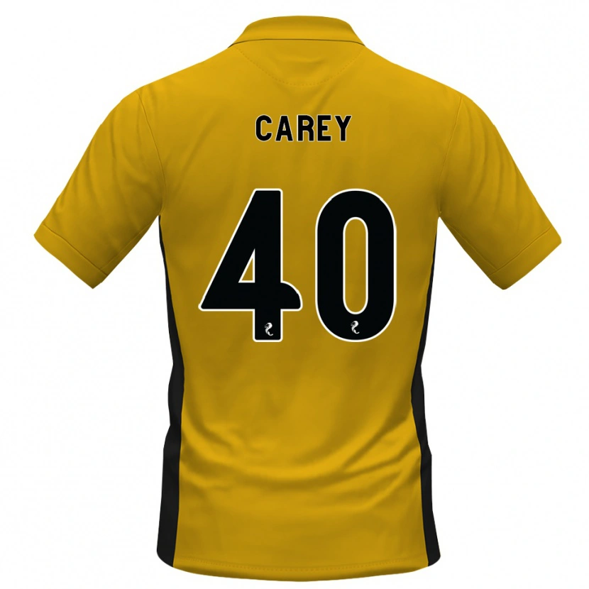 Danxen Kobiety Graham Carey #40 Pomarańczowy Czarny Domowa Koszulka 2026/27 Koszulki Klubowe