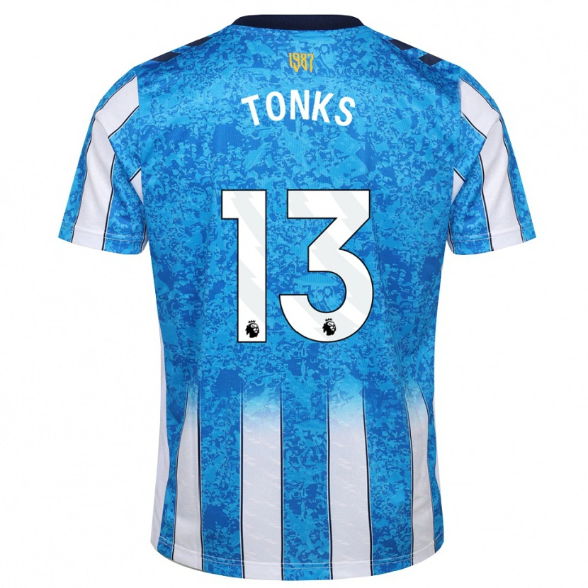 Danxen Kobiety Harrison Tonks #13 Biały Niebieski Pomarańczowy Domowa Koszulka 2026/27 Koszulki Klubowe