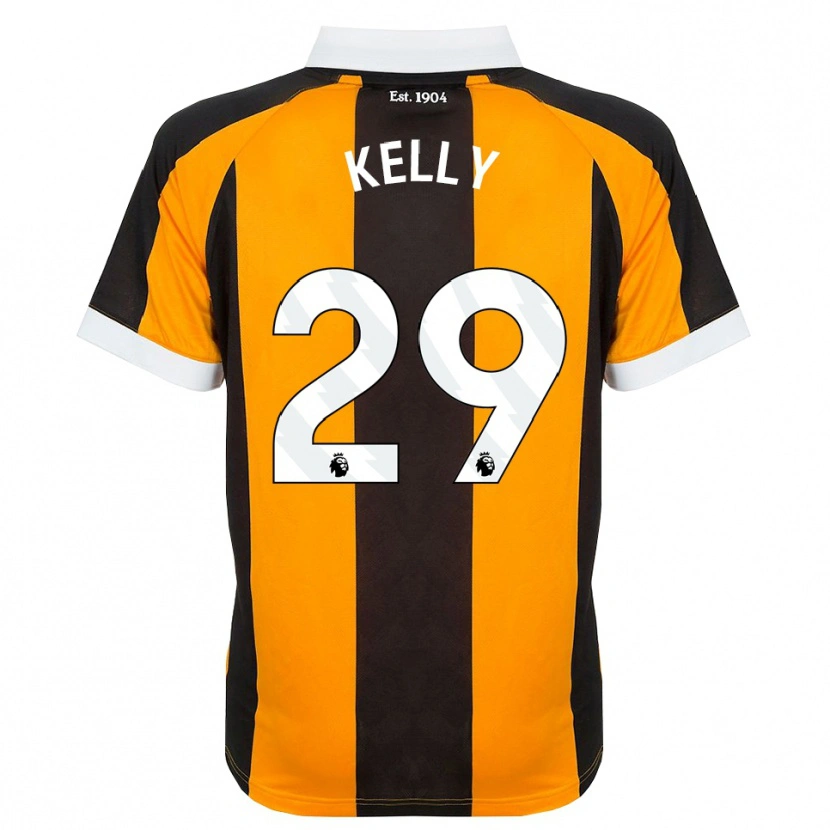 Danxen Kobiety Ace Kelly #29 Pomarańczowy Czarny Biały Domowa Koszulka 2026/27 Koszulki Klubowe