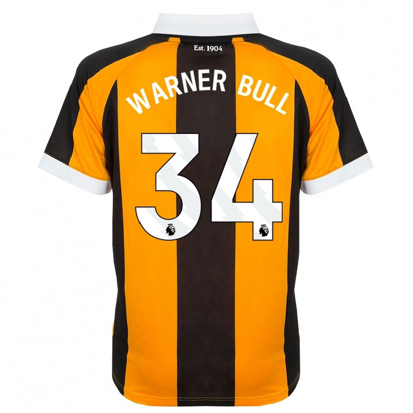 Danxen Kobiety Lucy Warner-Bull #34 Pomarańczowy Czarny Biały Domowa Koszulka 2026/27 Koszulki Klubowe