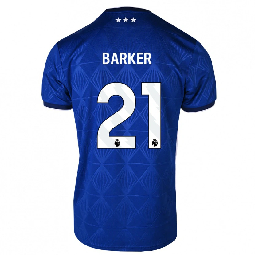Danxen Kobiety Maisy Barker #21 Średni Niebieski Biały Czerwony Domowa Koszulka 2026/27 Koszulki Klubowe