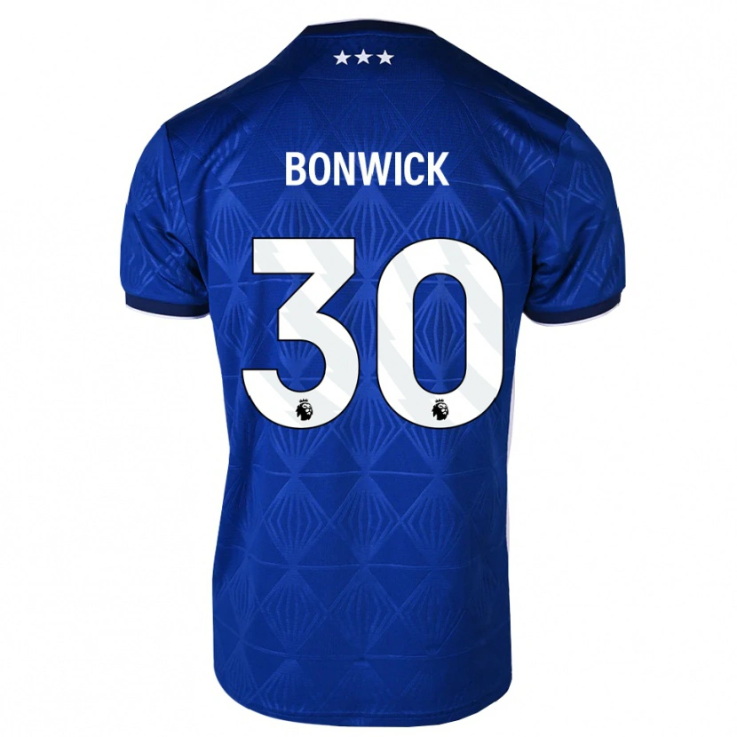 Danxen Kobiety Kaci-Jai Bonwick #30 Średni Niebieski Biały Czerwony Domowa Koszulka 2026/27 Koszulki Klubowe