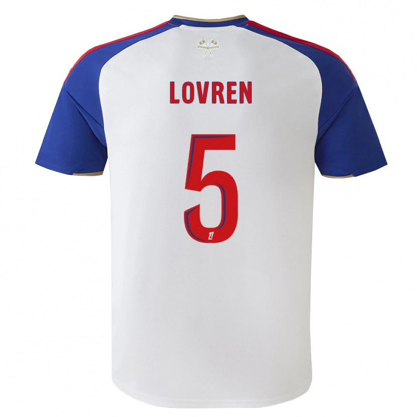 Danxen Kobiety Dejan Lovren #5 Królewski Niebieski Czerwony Biały Domowa Koszulka 2026/27 Koszulki Klubowe