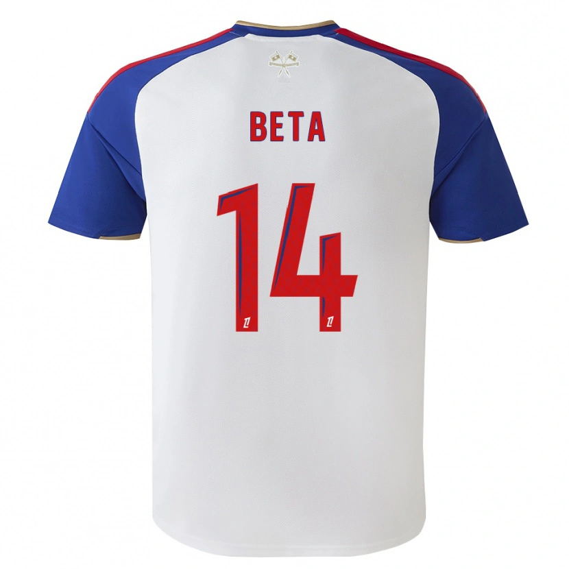 Danxen Kobiety Nathanaël Beta #14 Królewski Niebieski Czerwony Biały Domowa Koszulka 2026/27 Koszulki Klubowe