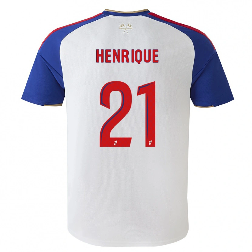 Danxen Kobiety Henrique #21 Królewski Niebieski Czerwony Biały Domowa Koszulka 2026/27 Koszulki Klubowe