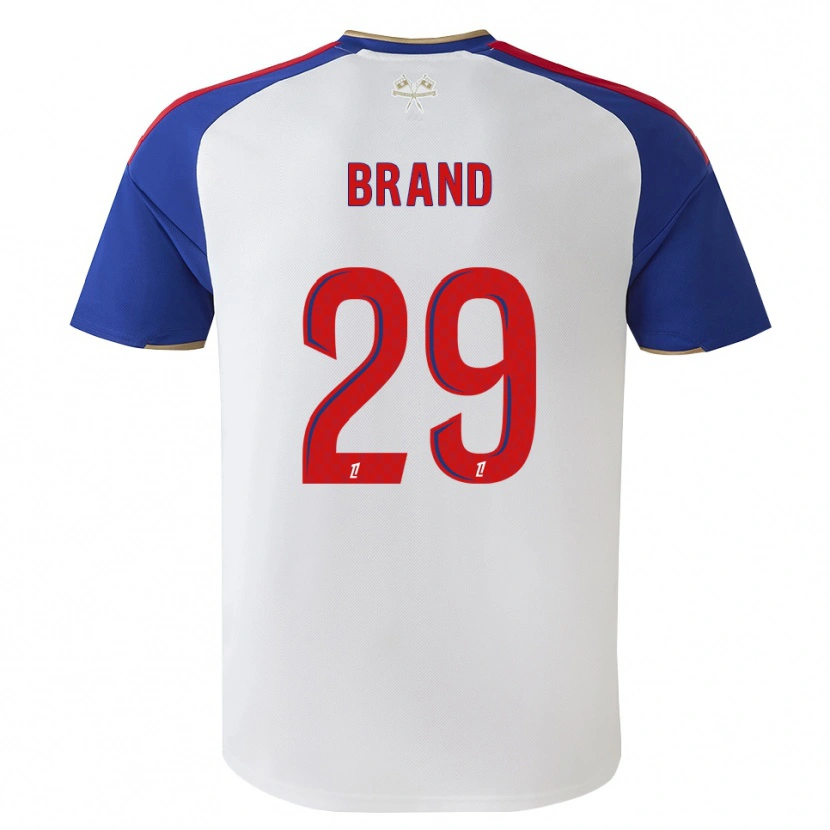 Danxen Kobiety Jule Brand #29 Królewski Niebieski Czerwony Biały Domowa Koszulka 2026/27 Koszulki Klubowe