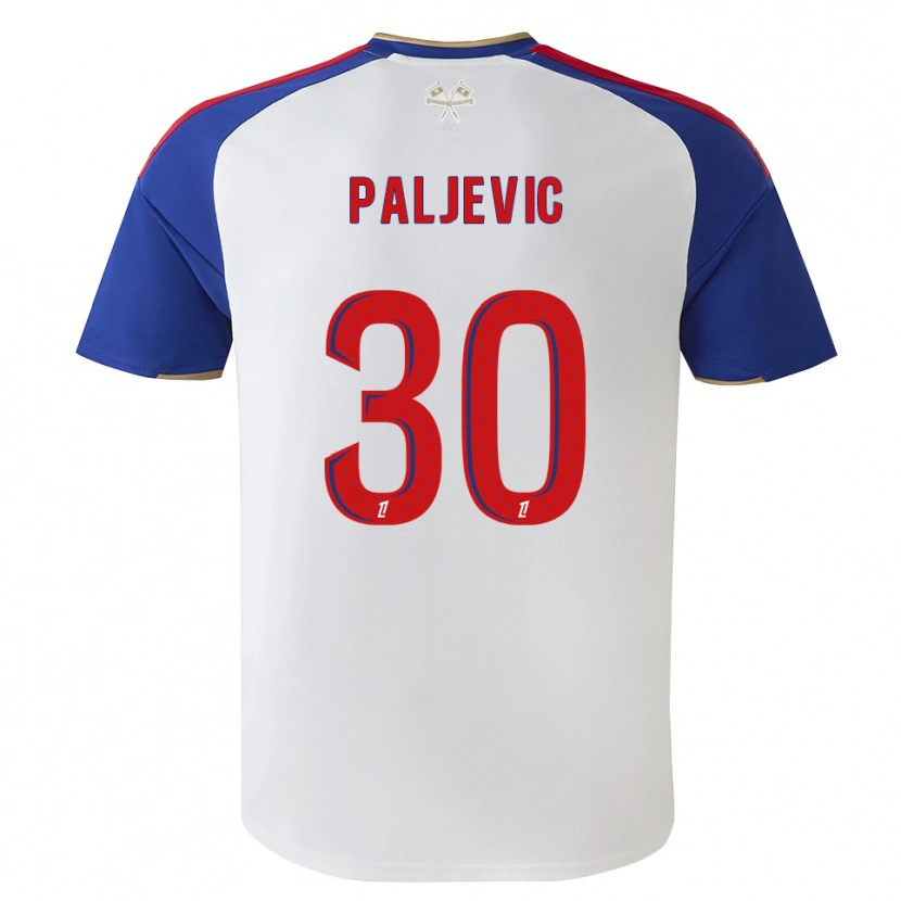 Danxen Kobiety Alyssia Paljevic #30 Królewski Niebieski Czerwony Biały Domowa Koszulka 2026/27 Koszulki Klubowe