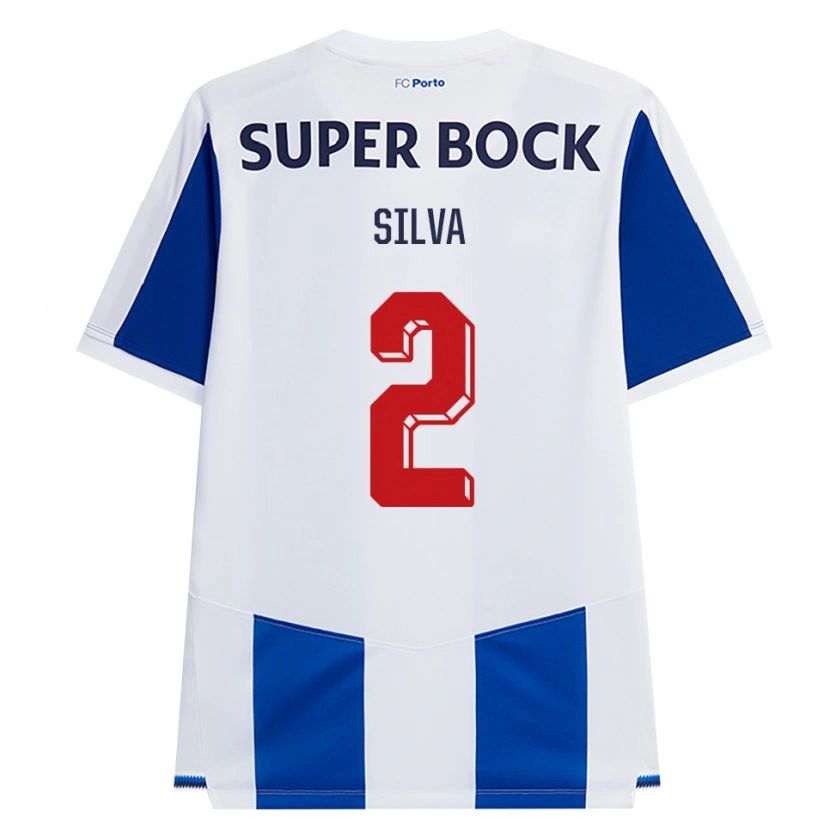 Danxen Kobiety Marco Silva #2 Niebieski Biały Czerwony Domowa Koszulka 2026/27 Koszulki Klubowe