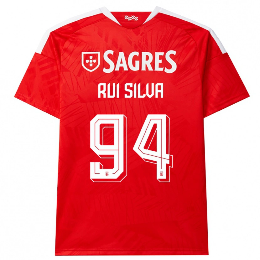 Danxen Kobiety Rui Silva #94 Czerwony Biały Żółty Domowa Koszulka 2026/27 Koszulki Klubowe