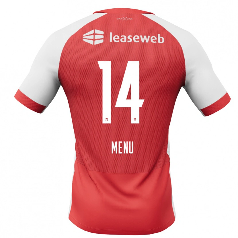 Danxen Kobiety Mathijs Menu #14 Czerwony Biały Czarny Domowa Koszulka 2026/27 Koszulki Klubowe