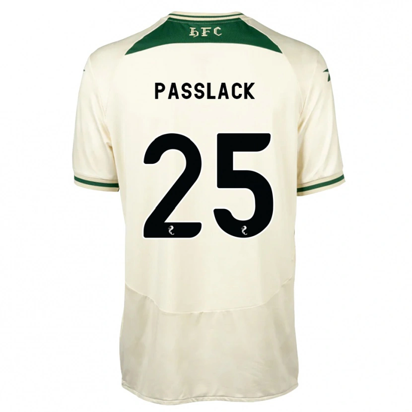 Danxen Kobiety Felix Passlack #25 Biały Las Zielony Wyjazdowa Koszulka 2026/27 Koszulki Klubowe