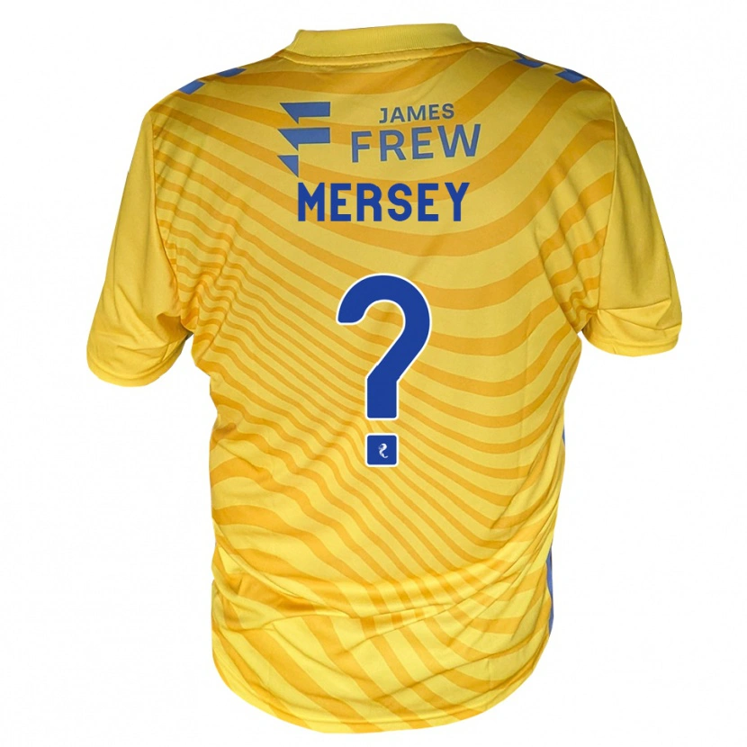 Danxen Kobiety Ethan Mersey #0 Królewski Niebieski Żółty Wyjazdowa Koszulka 2026/27 Koszulki Klubowe