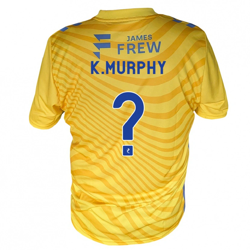 Danxen Kobiety Kim Murphy #0 Królewski Niebieski Żółty Wyjazdowa Koszulka 2026/27 Koszulki Klubowe