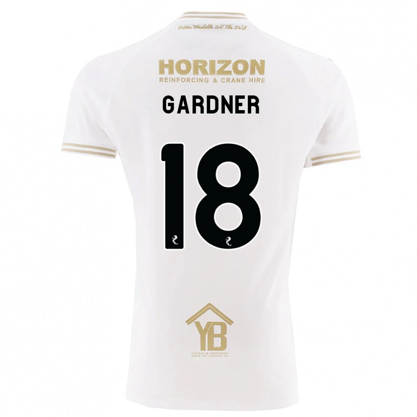 Danxen Kobiety Joe Gardner #18 Pszeniczny Biały Wyjazdowa Koszulka 2026/27 Koszulki Klubowe
