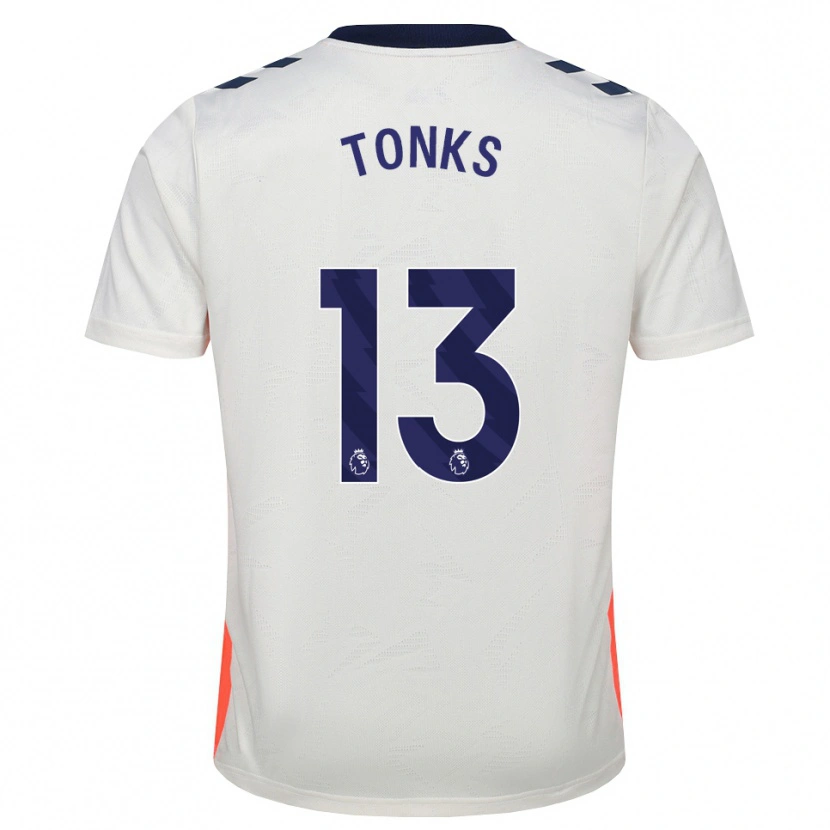 Danxen Kobiety Harrison Tonks #13 Biały Pomarańczowy Niebieski Królewski Wyjazdowa Koszulka 2026/27 Koszulki Klubowe