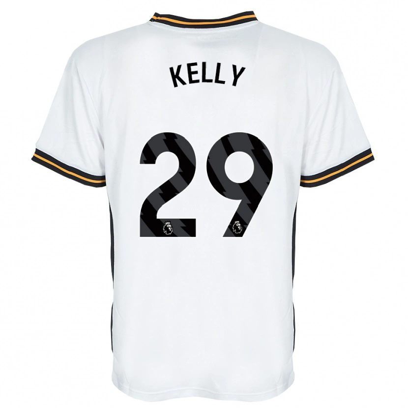 Danxen Kobiety Ace Kelly #29 Biały Pomarańczowy Czarny Wyjazdowa Koszulka 2026/27 Koszulki Klubowe