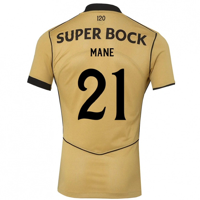 Danxen Kobiety Isnaba Mane #21 Goldenrod Czarny Wyjazdowa Koszulka 2026/27 Koszulki Klubowe