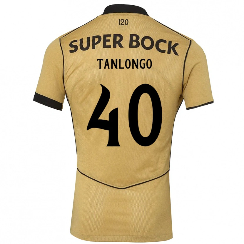 Danxen Kobiety Mateo Tanlongo #40 Goldenrod Czarny Wyjazdowa Koszulka 2026/27 Koszulki Klubowe