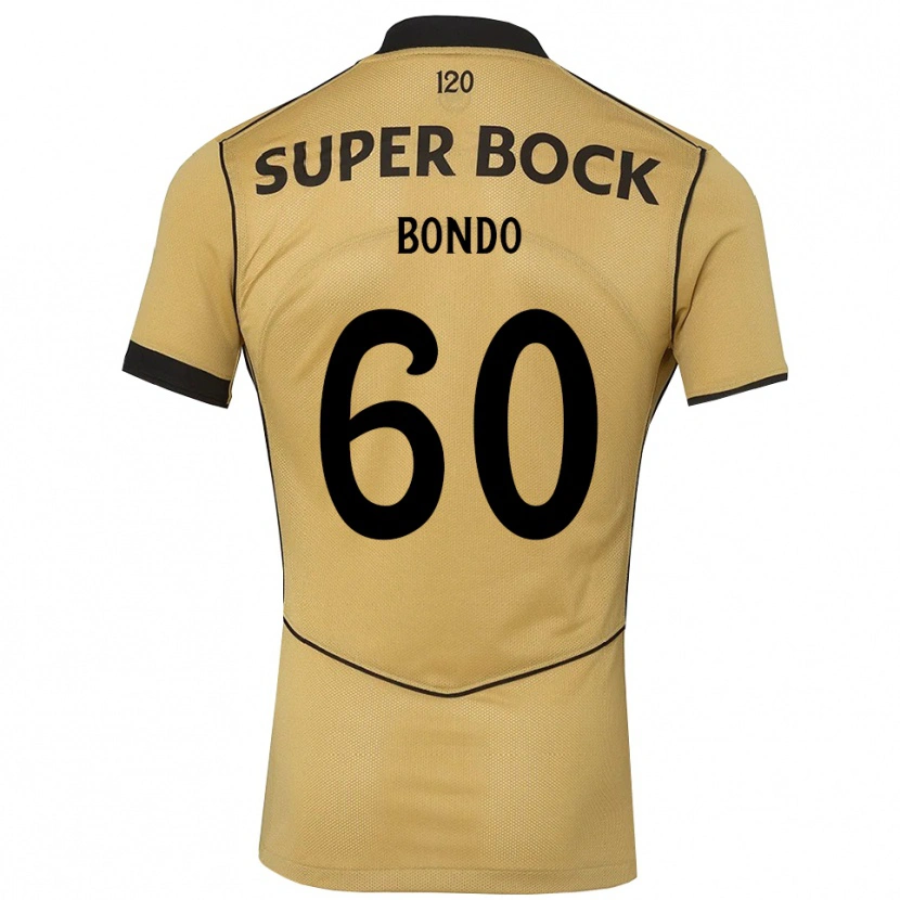 Danxen Kobiety Pedro Bondo #60 Goldenrod Czarny Wyjazdowa Koszulka 2026/27 Koszulki Klubowe