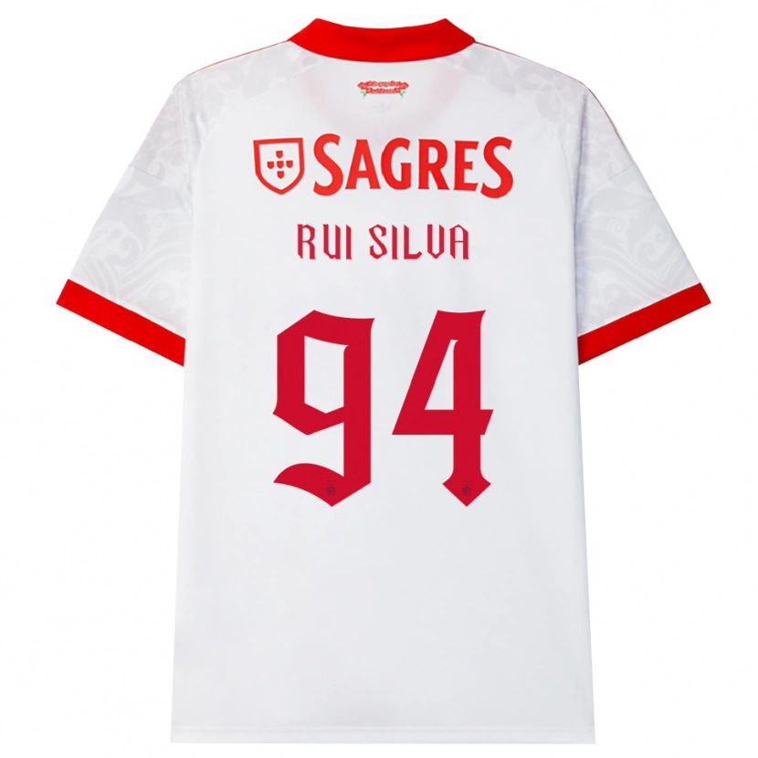 Danxen Kobiety Rui Silva #94 Biały Czerwony Żółty Wyjazdowa Koszulka 2026/27 Koszulki Klubowe