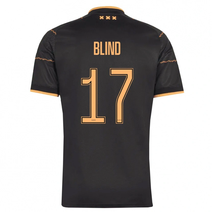Danxen Kobiety Daley Blind #17 Czarny Pomarańczowy Wyjazdowa Koszulka 2026/27 Koszulki Klubowe
