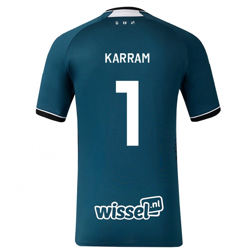 Danxen Kobiety Faris Karram #1 Darkslategray Biały Wyjazdowa Koszulka 2026/27 Koszulki Klubowe