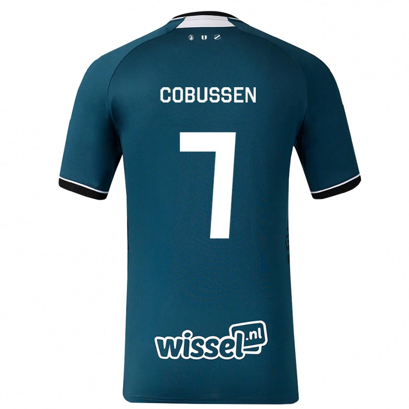 Danxen Kobiety Sophie Cobussen #7 Darkslategray Biały Wyjazdowa Koszulka 2026/27 Koszulki Klubowe
